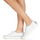 Boty Ženy Nízké tenisky Caprice BUSCETI Bílá / Stříbřitá
