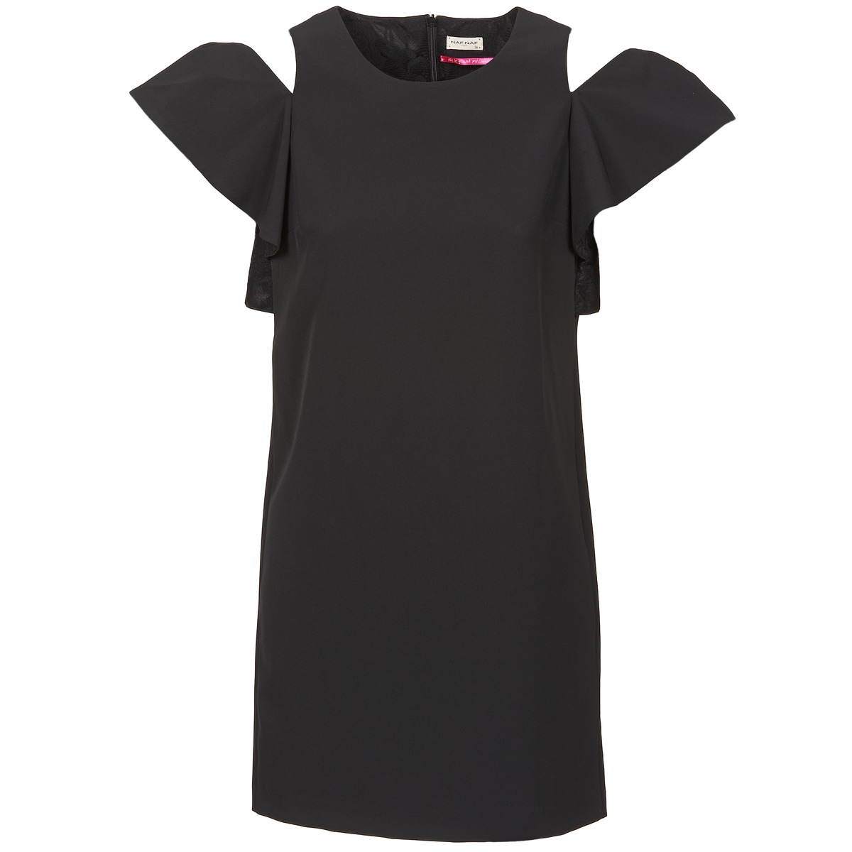 Textil Ženy Krátké šaty Naf Naf X-KARLI Černá