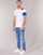 Textil Muži Trička s krátkým rukávem Le Coq Sportif ESS Tee SS N°10 M Bílá / Červená / Modrá