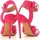 Boty Ženy Sandály Givenchy BE300FE005 675 Růžová