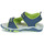 Boty Chlapecké Sandály Kangaroos K-LOGAN Tmavě modrá / Zelená