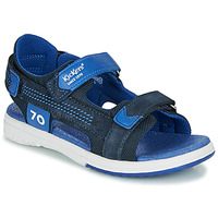 Boty Chlapecké Sandály Kickers PLANE Tmavě modrá