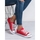 Boty Ženy Módní tenisky Pk Pohodlné červené textilní tenisky 