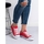 Boty Ženy Módní tenisky Pk Pohodlné červené textilní tenisky 