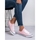 Boty Ženy Módní tenisky Pk Pohodlné růžové textilní tenisky 