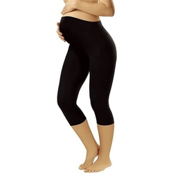 Textil Ženy Legíny Italian Fashion Těhotenské legíny Leggins short black 