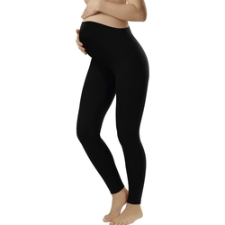 Textil Ženy Legíny Italian Fashion Těhotenské legíny Leggins long black 