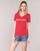 Textil Ženy Trička s krátkým rukávem Marciano LOGO PATCH CRYSTAL Červená