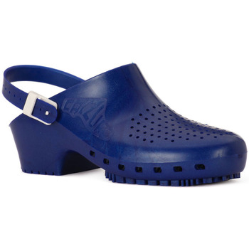 Boty Ženy Pantofle Calzuro S BLU METAL CINTURINO Modrá