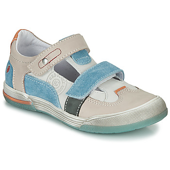Boty Chlapecké Sandály GBB PRINCE Krémově bílá / Béžová / Modrá