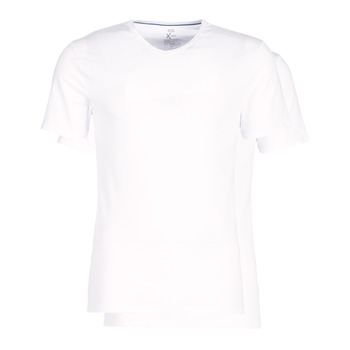 Spodní prádlo Muži Tílka  DIM X-TEMP TOPS X 2 Bílá
