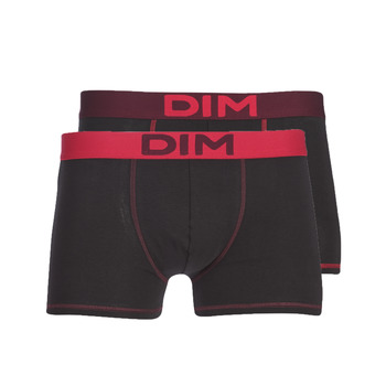 Spodní prádlo Muži Boxerky DIM MIX AND COLORS X2 Černá / Červená
