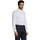 Textil Muži Košile s dlouhymi rukávy Sols BEL-AIR TWILL MEN Bílá