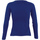 Textil Ženy Trička s dlouhými rukávy Sols MAJESTIC COLORS GIRL Modrá