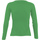 Textil Ženy Trička s dlouhými rukávy Sols MAJESTIC COLORS GIRL Zelená
