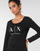 Textil Ženy Trička s dlouhými rukávy Armani Exchange 8NYTDG-YJ16Z-1200 Černá