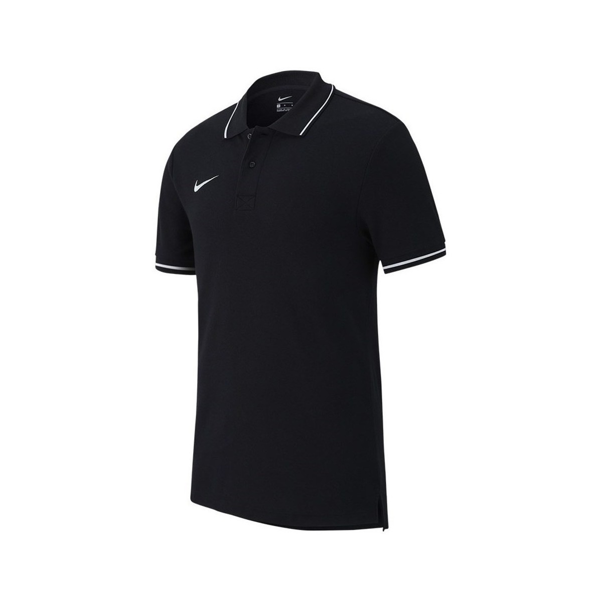 Textil Muži Trička s krátkým rukávem Nike Polo TM Club 19 Černá