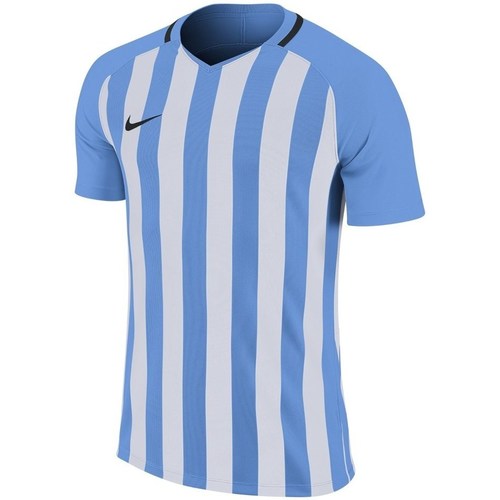 Textil Muži Trička s krátkým rukávem Nike Striped Division Jersey Iii Modré, Bílé