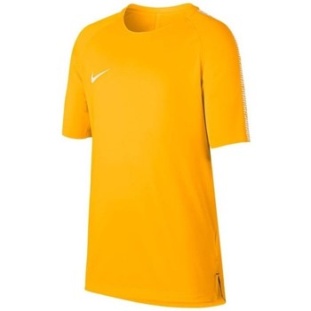 Textil Chlapecké Trička s krátkým rukávem Nike JR Squad Breathe Top Oranžová