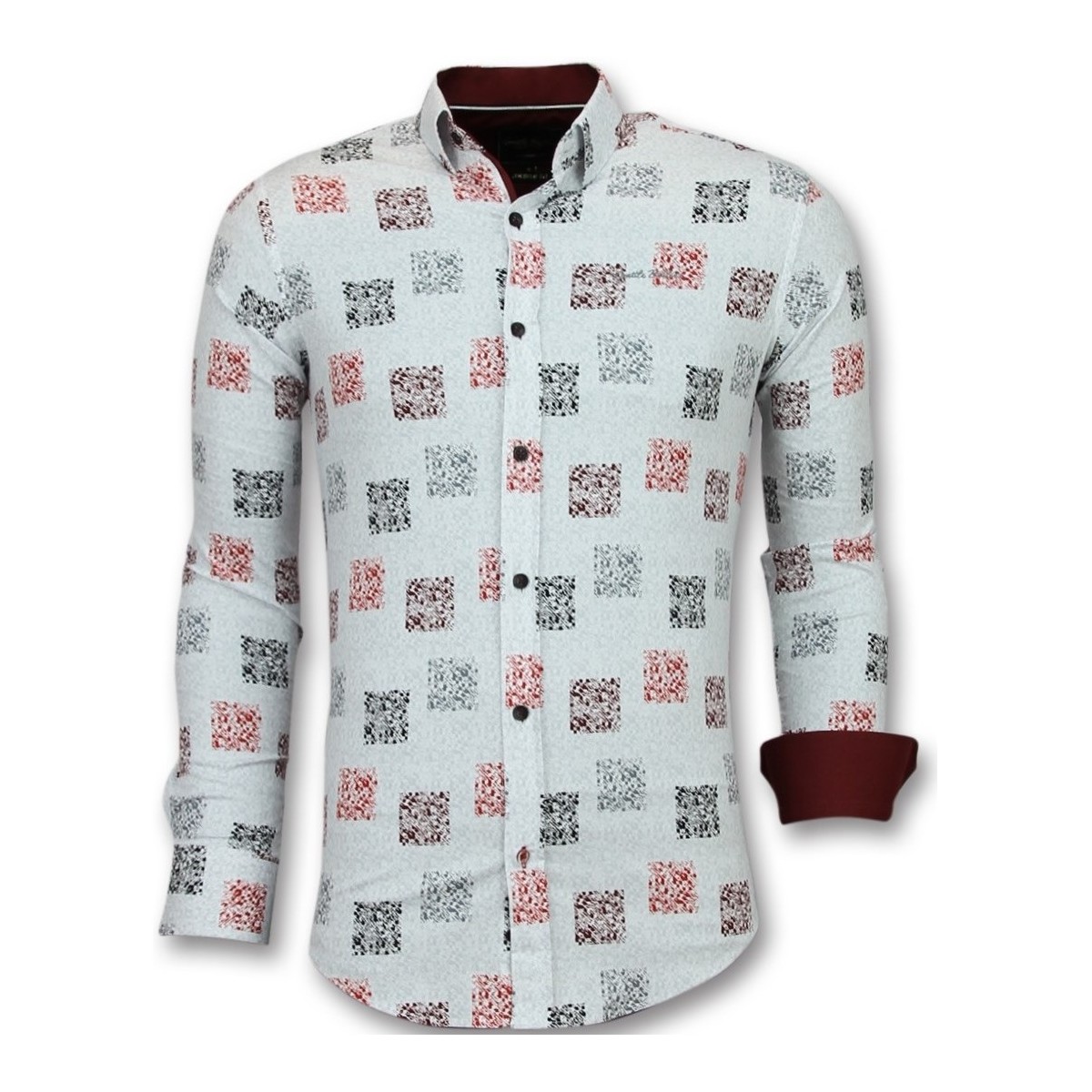 Textil Muži Košile s dlouhymi rukávy Tony Backer 90165395 Bílá
