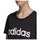 Textil Ženy Trička s krátkým rukávem adidas Originals Essentials Linear Slim Černá