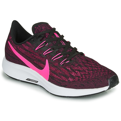 Boty Ženy Běžecké / Krosové boty Nike AIR ZOOM PEGASUS 36 W Černá / Růžová