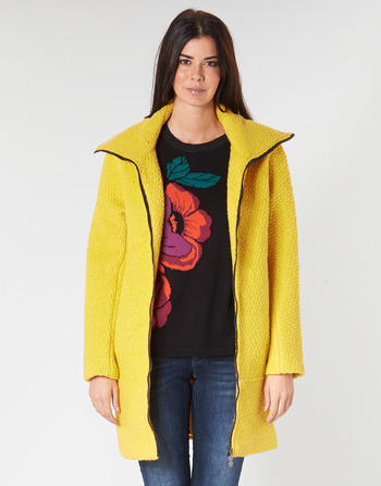 Textil Ženy Kabáty Desigual LAND Žlutá