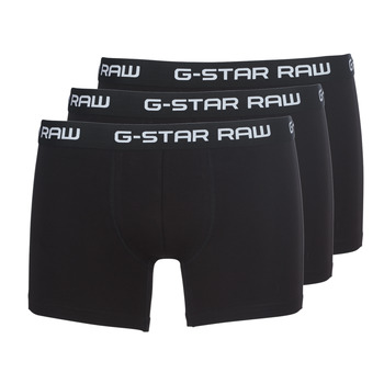 Spodní prádlo Muži Boxerky G-Star Raw CLASSIC TRUNK 3 PACK Černá