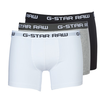Spodní prádlo Muži Boxerky G-Star Raw CLASSIC TRUNK 3 PACK Černá / Šedá / Bílá