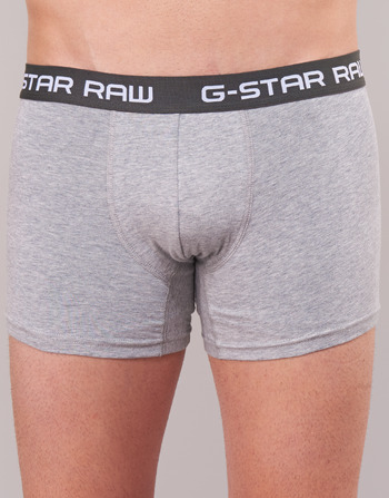 G-Star Raw CLASSIC TRUNK 3 PACK Černá / Šedá / Bílá