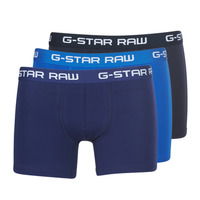 Spodní prádlo Muži Boxerky G-Star Raw CLASSIC TRUNK CLR 3 PACK Černá / Tmavě modrá / Modrá