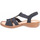 Boty Ženy Sandály Rieker Dámské sandály  62850-14 blau Modrá