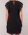Textil Ženy Krátké šaty Lauren Ralph Lauren RUFFLED GEORGETTE DRESS Černá