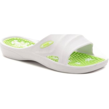 Boty Ženy pantofle Rock Spring Robyn bílé dámské plážovky Bílá/zelená
