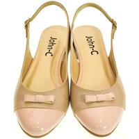 Boty Ženy Sandály Just Mazzoni Dámske svetlo-ružové sandále EVELINE Růžová