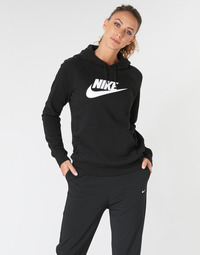 Textil Ženy Mikiny Nike W NSW ESSNTL HOODIE PO  HBR Černá