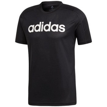 Textil Muži Trička s krátkým rukávem adidas Originals D2M Climacool Logo Černá