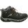 Boty Chlapecké Kotníkové boty Vemont 10AT2014C pánské nadměrné trekingové boty Černá