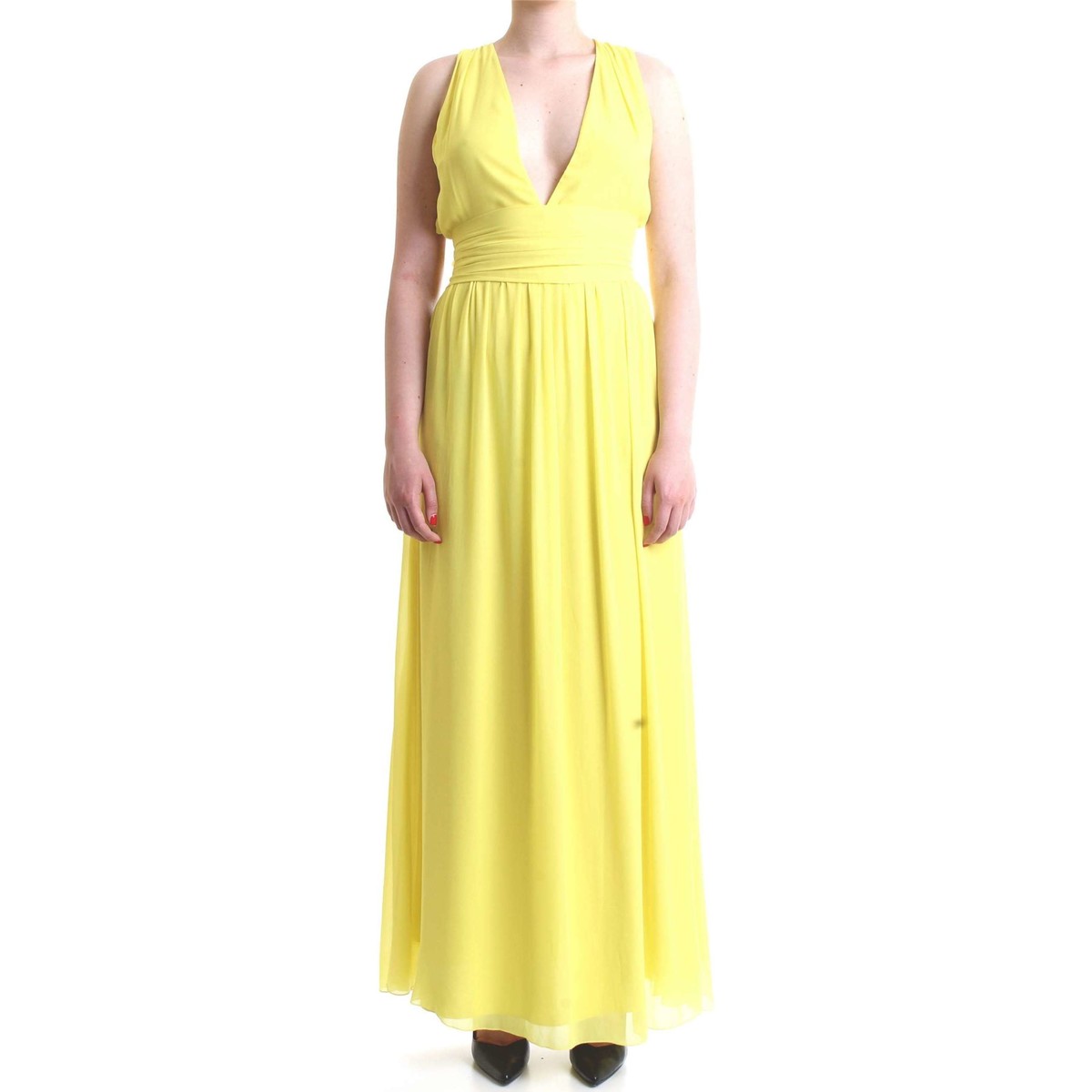 Textil Ženy Společenské šaty Patrizia Pepe 2A1954 Žlutá