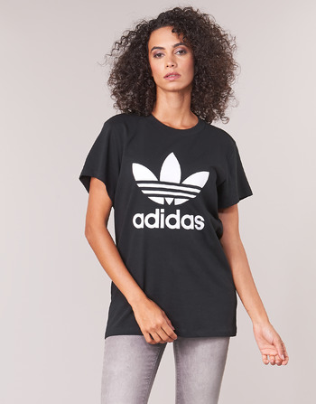 Textil Ženy Trička s krátkým rukávem adidas Originals BOYFRIEND TEE Černá