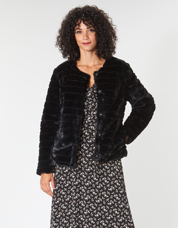 Textil Ženy Kabáty Lauren Ralph Lauren FAUX CHUBBY Černá