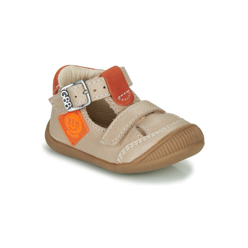 Boty Chlapecké Sandály GBB BOLINA Béžová / Oranžová