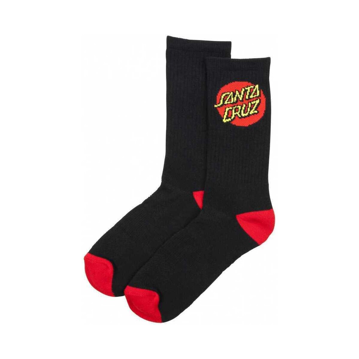 Spodní prádlo Muži Ponožky Santa Cruz Classic dot sock (2 pack) Bílá