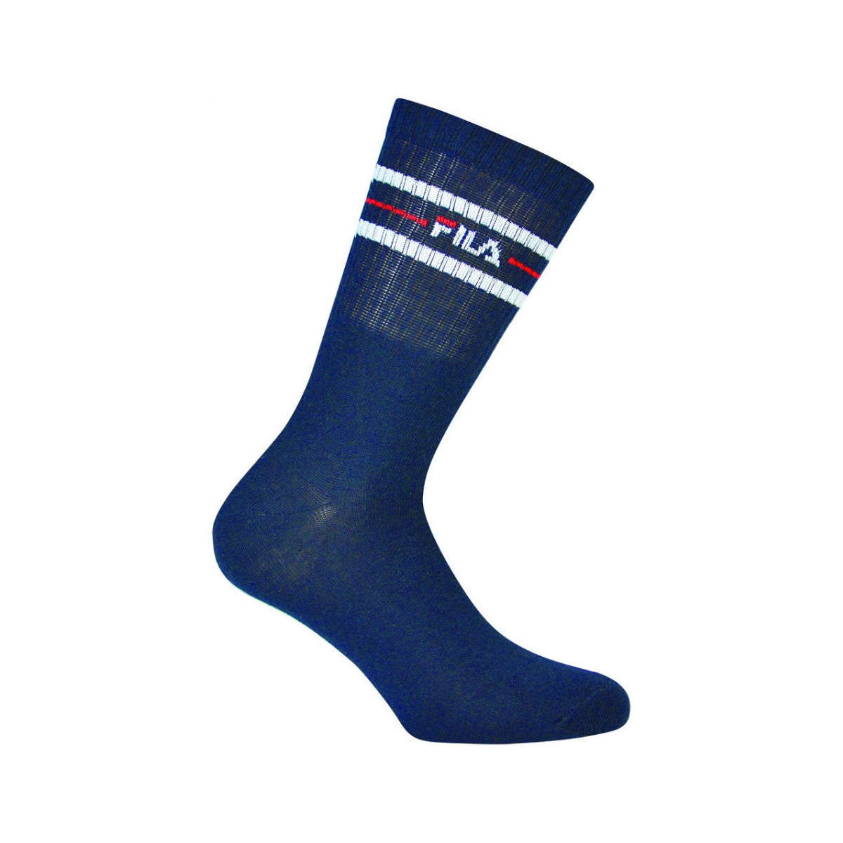 Spodní prádlo Muži Ponožky Fila Normal socks manfila3 pairs per pack Modrá