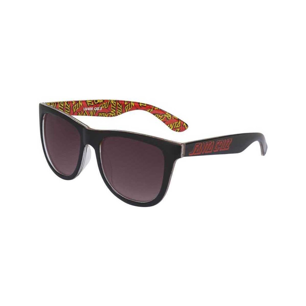 Hodinky & Bižuterie Muži sluneční brýle Santa Cruz Multi classic dot sunglasses Černá