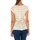 Textil Ženy Trička s krátkým rukávem Met 10DMC0121-J260 Béžová