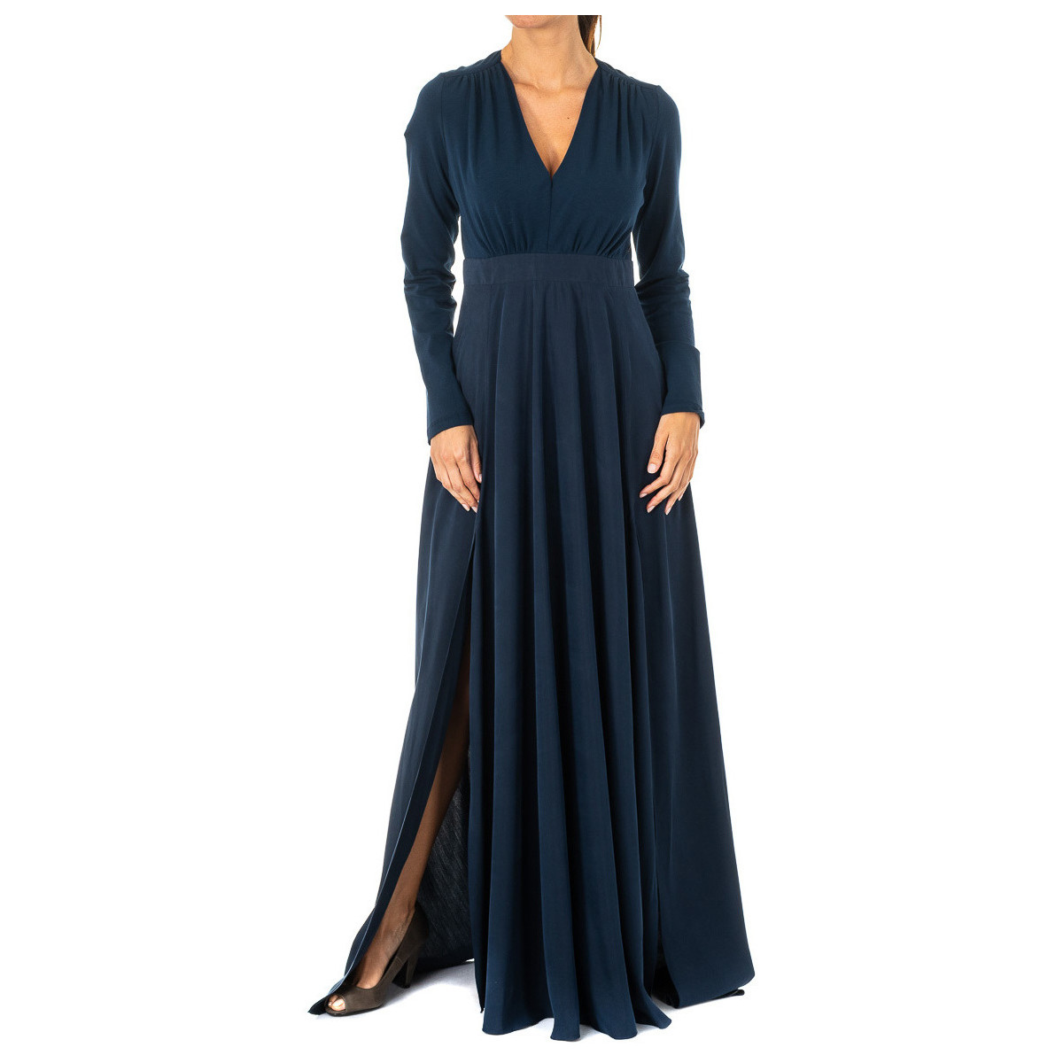Textil Ženy Společenské šaty La Martina KWD005-07017 Modrá
