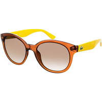 Hodinky & Bižuterie Ženy sluneční brýle Lacoste L733S-210 Hnědá