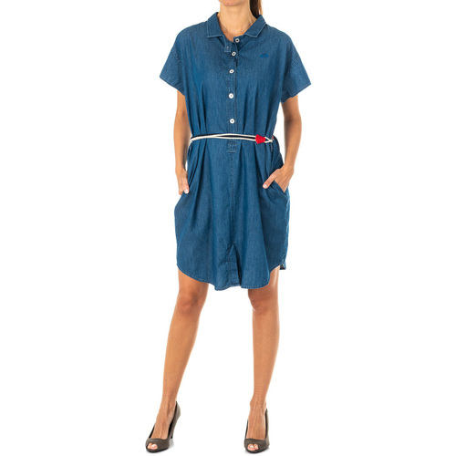 Textil Ženy Krátké šaty La Martina LWD601-D7002 Modrá