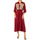 Textil Ženy Společenské šaty La Martina LWDG30-06073 Červená